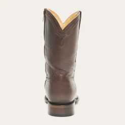 Stetson Rancher Zip Boots Chocolate