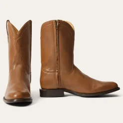 Stetson Rancher Zip Boots Tan Discount