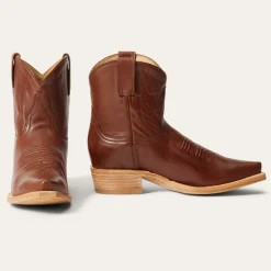 Stetson Riley Shorty Boots Brown