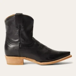 Stetson Riley Shorty Boots Black Best