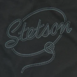 Stetson Rope Print Graphic Tee Black