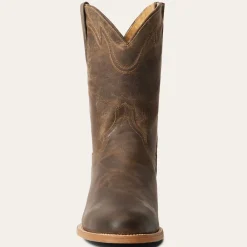 Stetson Roughstock Zip Boots Brown Clearance