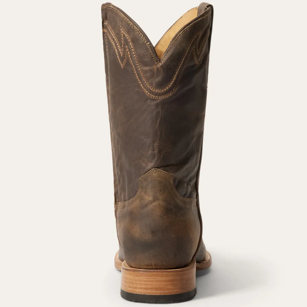 Stetson Roughstock Zip Boots Brown Sale