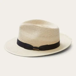 Stetson Rushmore Palm Fedora Natural Clearance