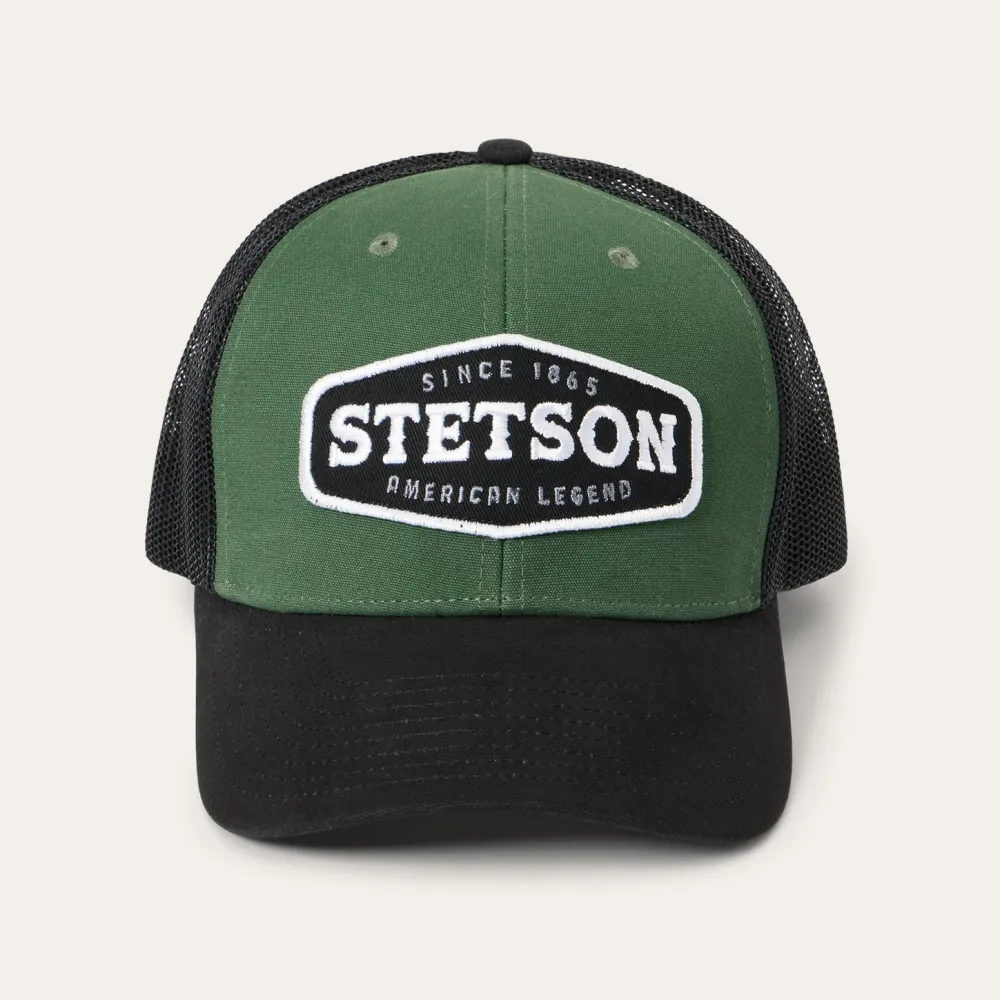 Stetson Sage Legend Trucker Cap Olive Sale