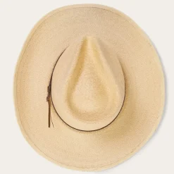 Stetson Sawmill Palm Leaf Western Hat Toasted Hot