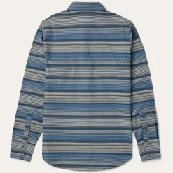 Stetson Serape Stripe Western Shirt Blue Best