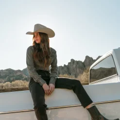 Stetson Shasta 10X Premier Cowboy Hat Mist Grey Best