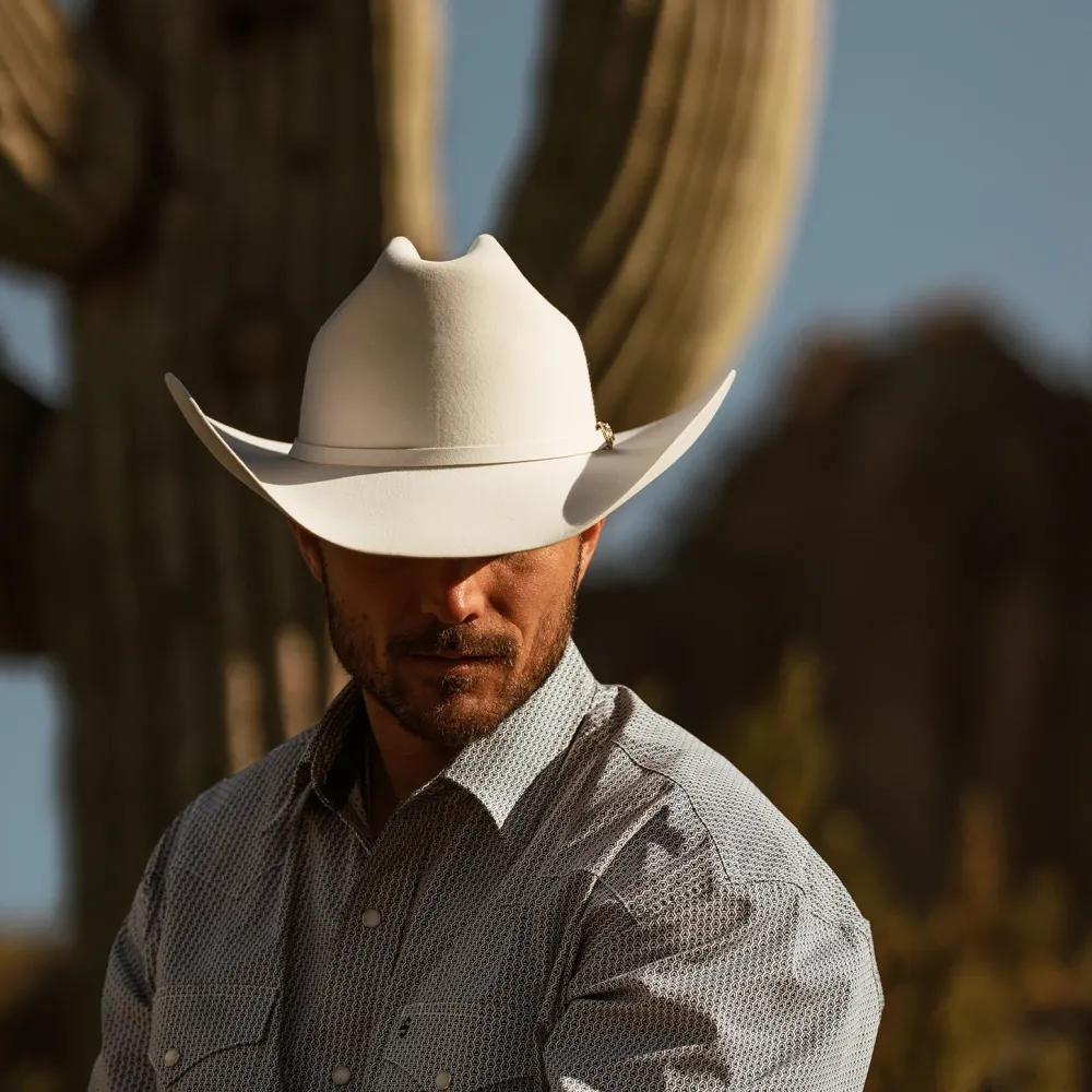 Stetson Shasta 10X Premier Cowboy Hat Mist Grey Best