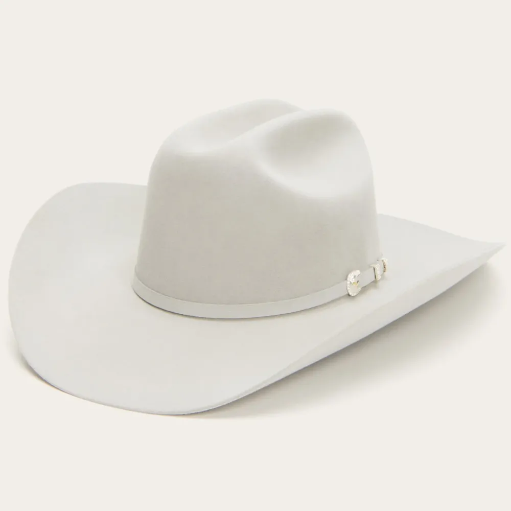 Stetson Shasta 10X Premier Cowboy Hat Mist Grey New