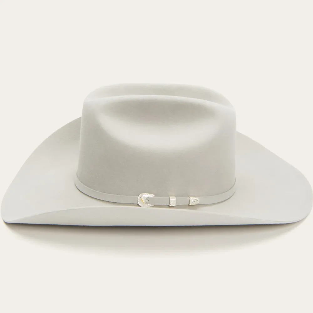 Stetson Shasta 10X Premier Cowboy Hat Mist Grey New