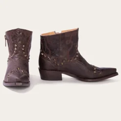 Stetson Shelby Sierra Studded Cowboy Boot Brown Online