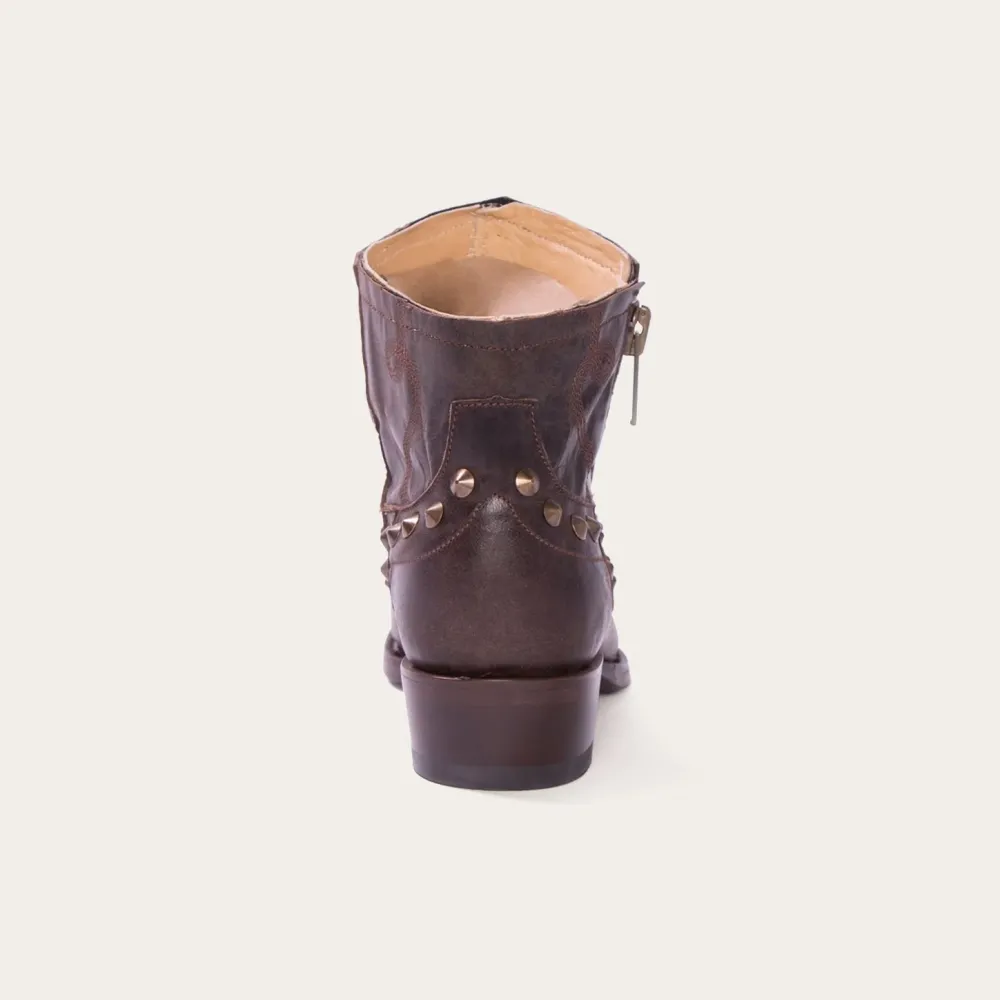 Stetson Shelby Sierra Studded Cowboy Boot Brown Online