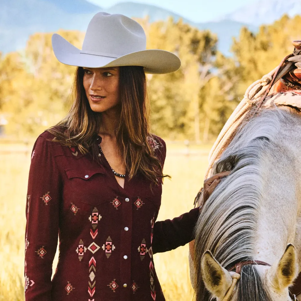 Stetson Skyline 6X Cowboy Hat Silver Grey Discount
