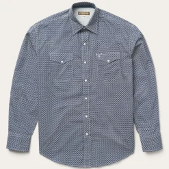 Stetson Snap Front Shirt in Deep Blue Hot