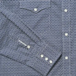 Stetson Snap Front Shirt in Deep Blue Hot