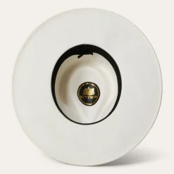 Stetson Sol Straw Fedora Bleach Discount