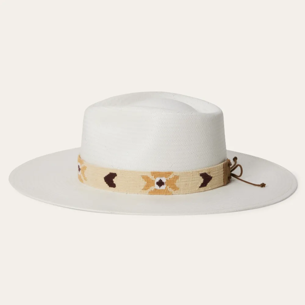 Stetson Sol Straw Fedora Bleach Online