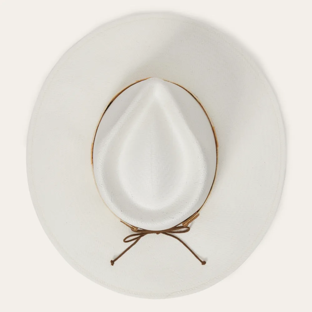 Stetson Sol Straw Fedora Bleach Online