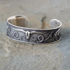 Stetson Southwestern Cuff Grey