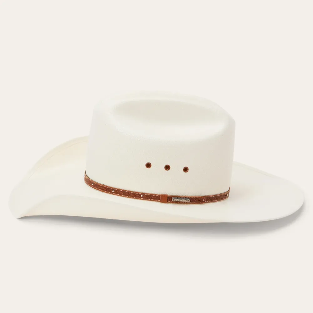 Stetson Stanhope 10X Straw Cowboy Hat Natural New