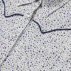 Stetson Stars Print Western Blouse White Outlet