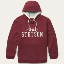 Stetson Hooded Sweatshirt Red Best