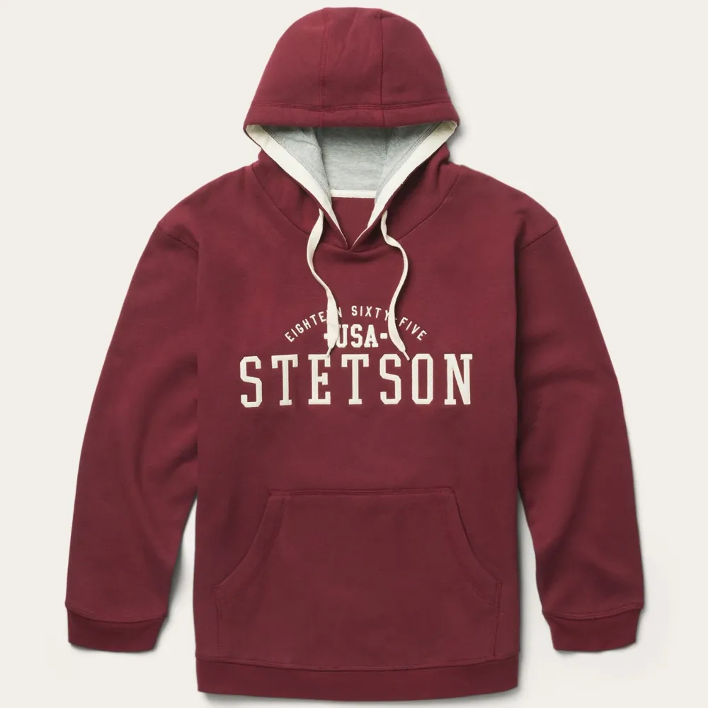 Stetson Hooded Sweatshirt Red Best