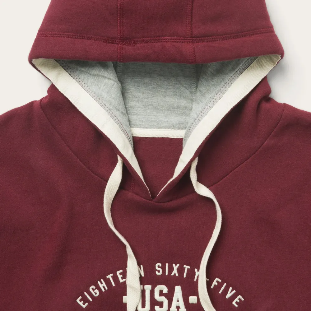 Stetson Hooded Sweatshirt Red Best