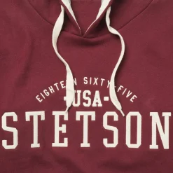 Stetson Hooded Sweatshirt Red Best