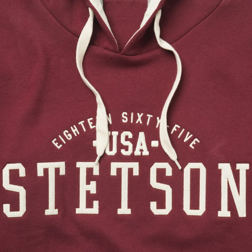 Stetson Hooded Sweatshirt Red Best
