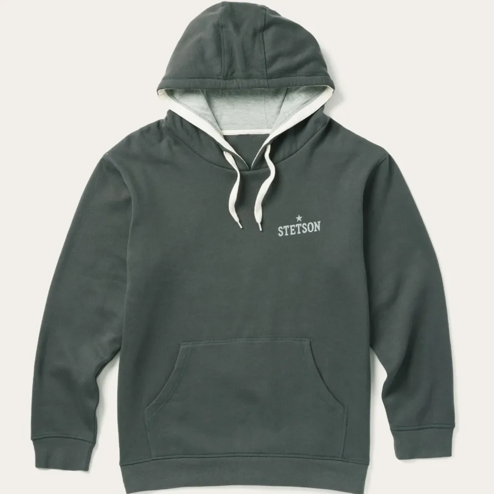 Stetson Hoody Star Left Chest Blue