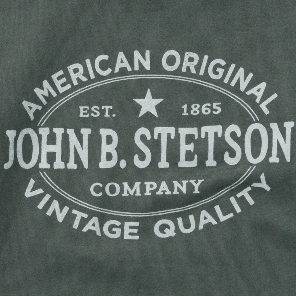 Stetson Hoody Star Left Chest Blue