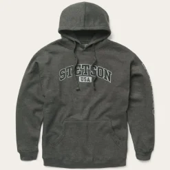 Stetson Hoody Star Left Chest Blue
