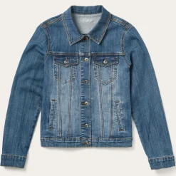 Stetson Stretch Denim Jacket Blue Hot