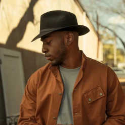 Stetson Stratoliner Fedora Black Clearance