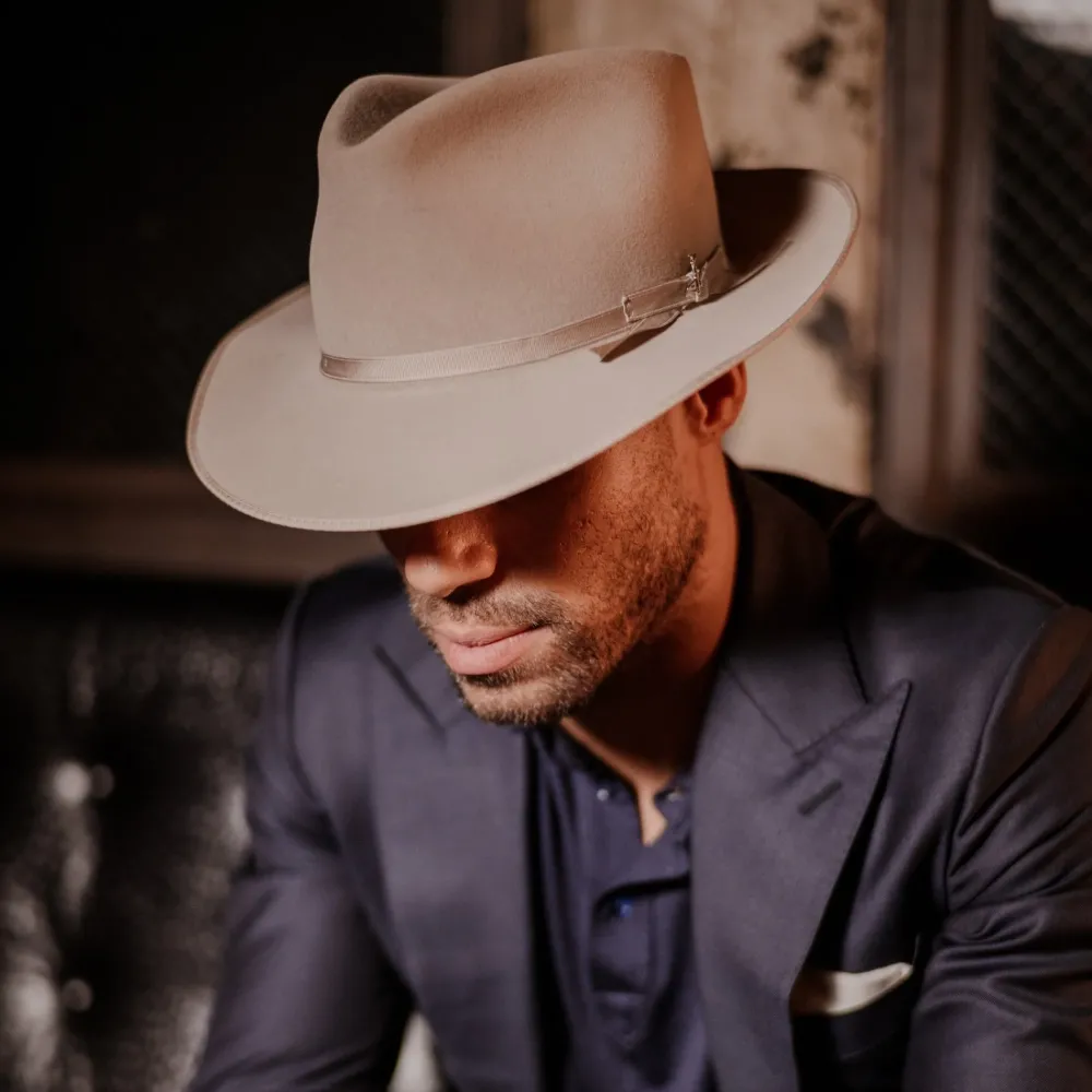 Stetson Stratoliner Fedora Silverbelly Discount