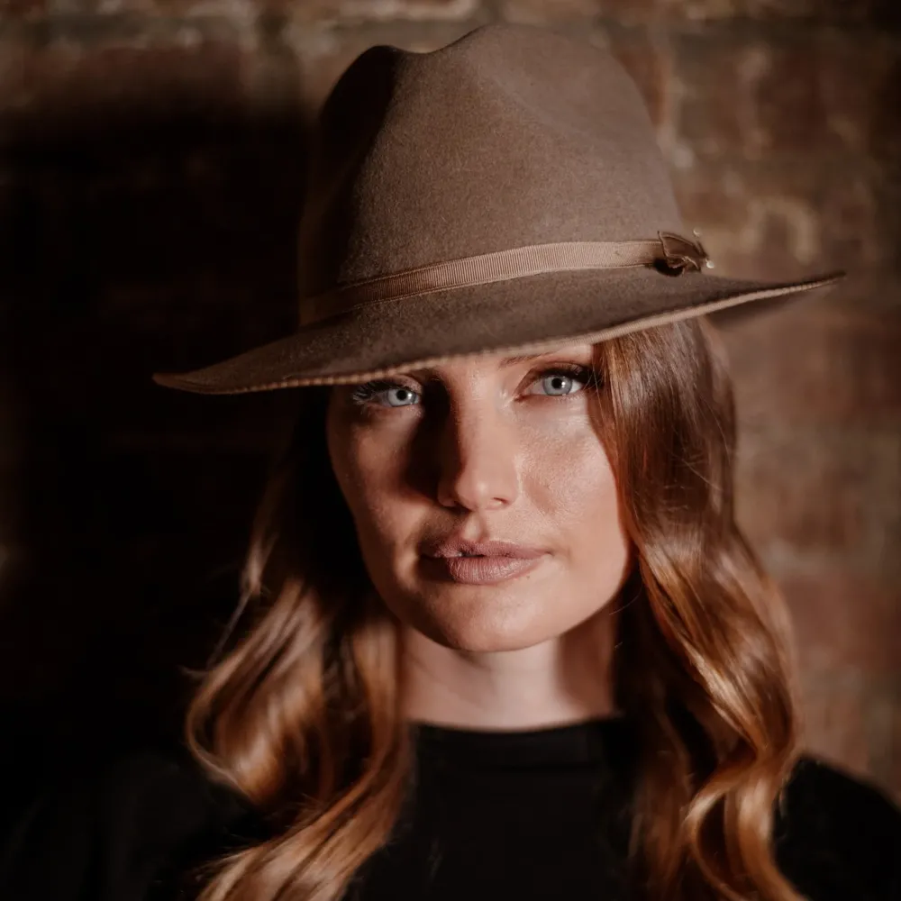Stetson Stratoliner Fedora Walnut Outlet