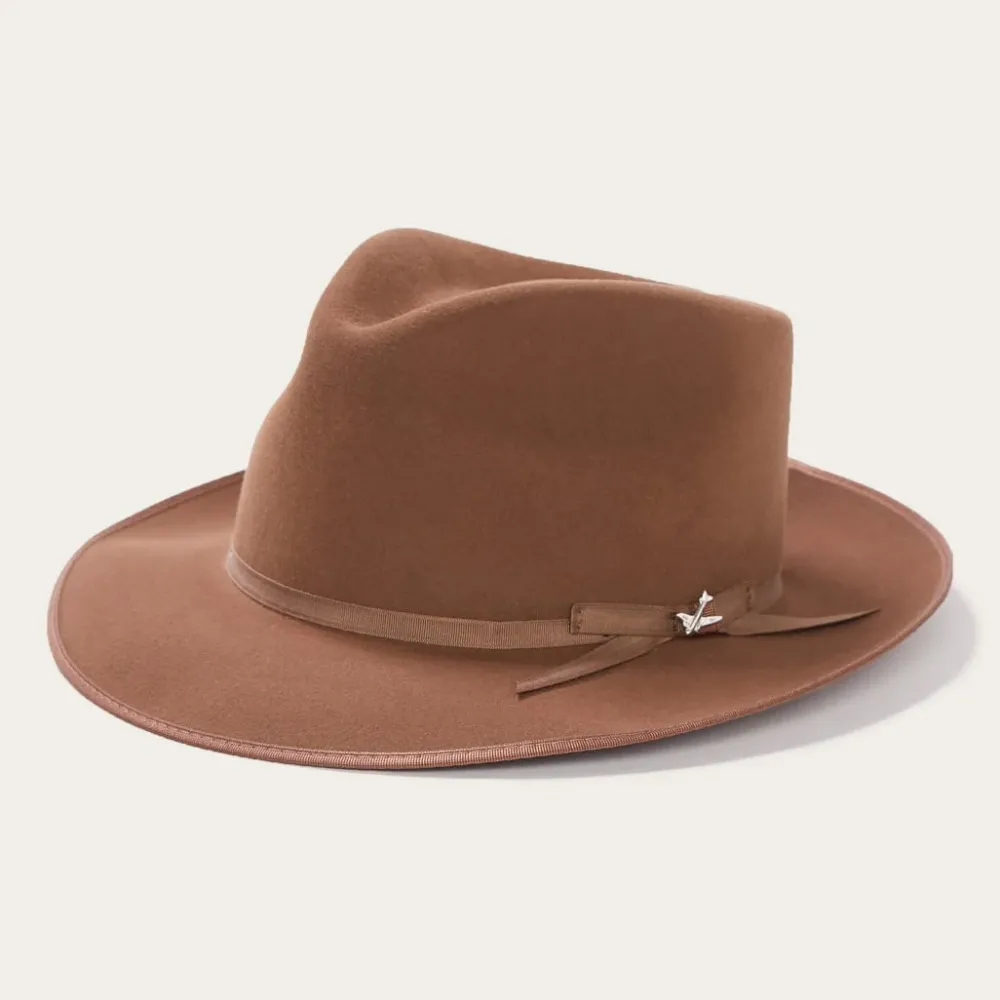 Stetson Stratoliner Fedora Walnut Outlet