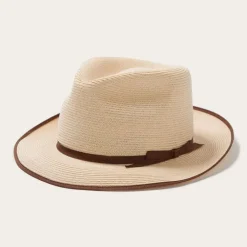 Stetson Stratoliner Hemp Fedora Natural New