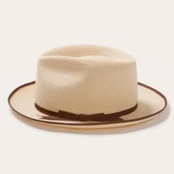 Stetson Stratoliner Hemp Fedora Natural New