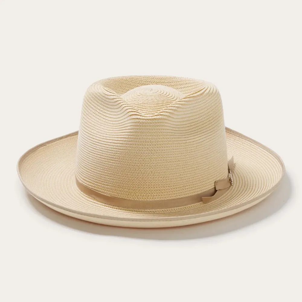 Stetson Stratoliner Milan Fedora Sand Outlet