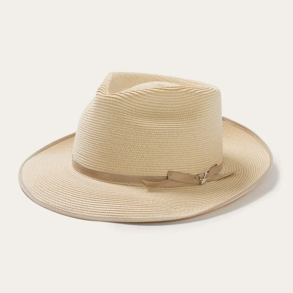 Stetson Stratoliner Milan Fedora Sand Outlet