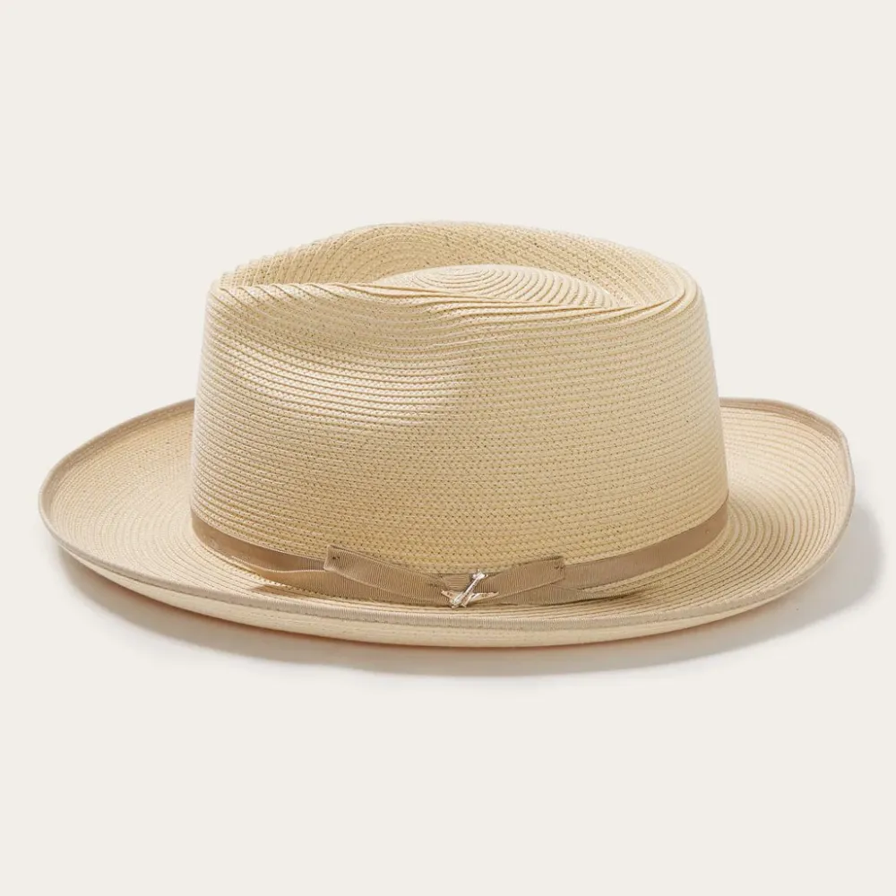 Stetson Stratoliner Milan Fedora Sand Outlet