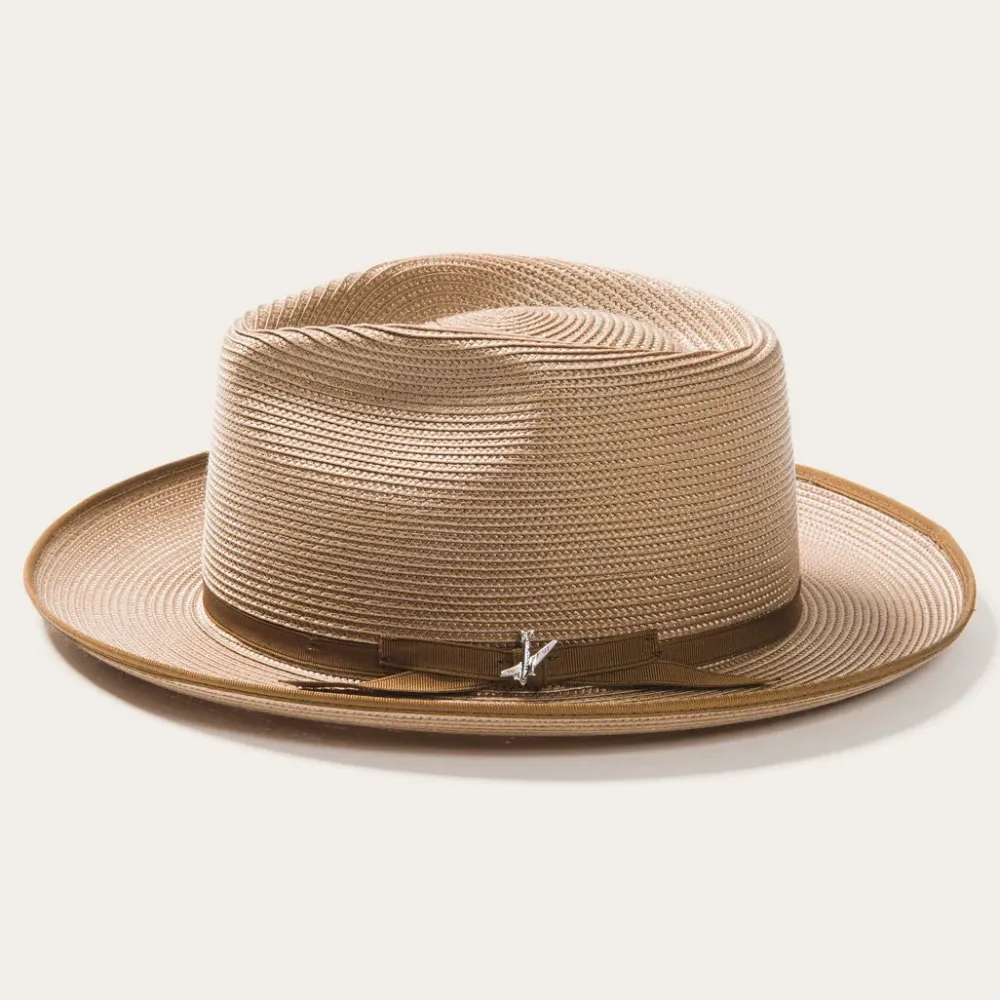 Stetson Stratoliner Milan Fedora Cognac Hot