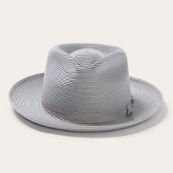 Stetson Stratoliner Milan Fedora Grey Clearance