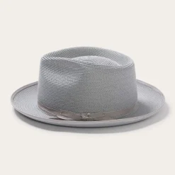 Stetson Stratoliner Milan Fedora Grey Clearance