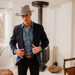 Stetson Stratoliner Milan Fedora Cognac Best