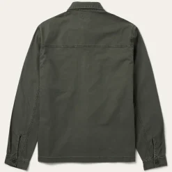 Stetson Stretch Canvas Jac-Shirt Green Discount