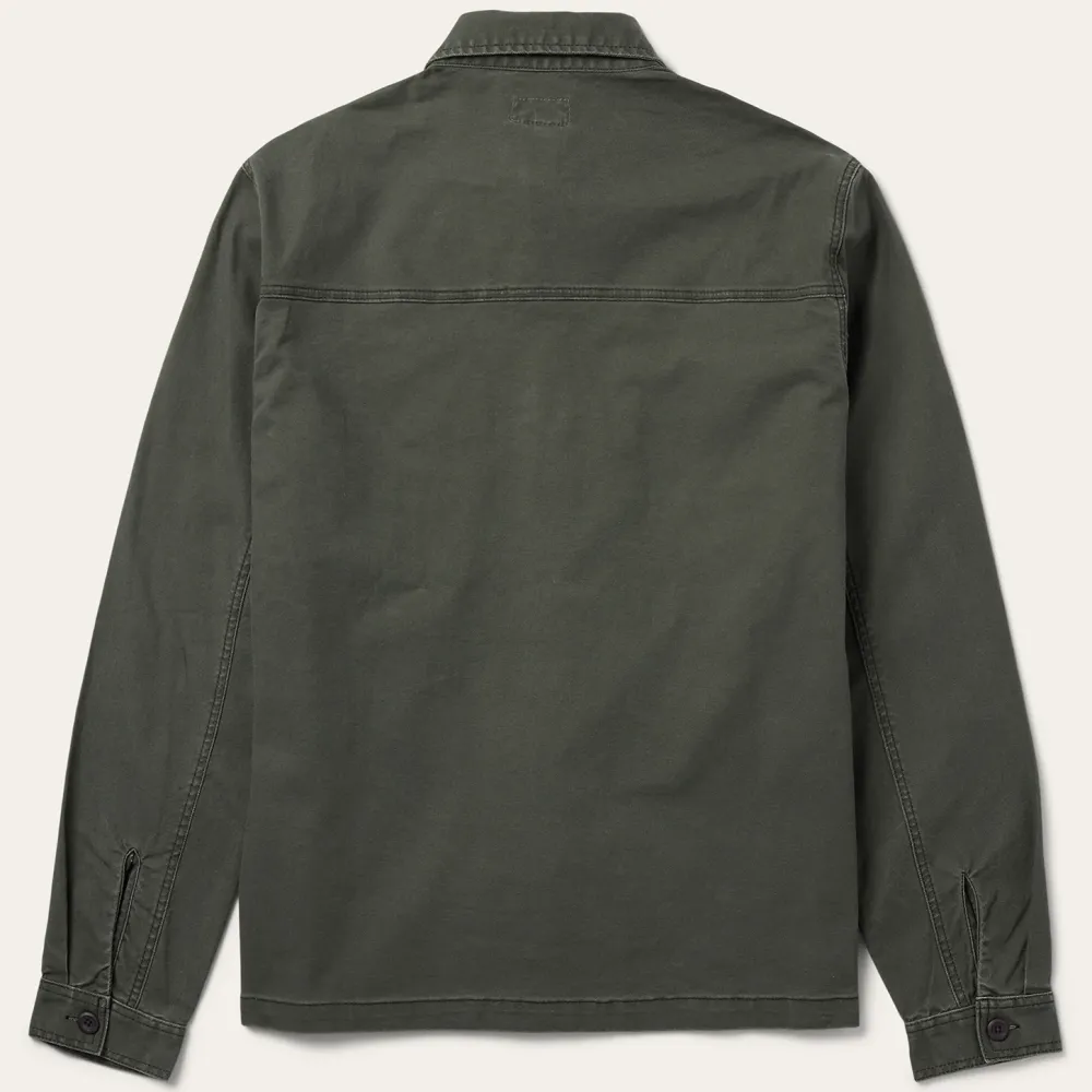 Stetson Stretch Canvas Jac-Shirt Green Discount